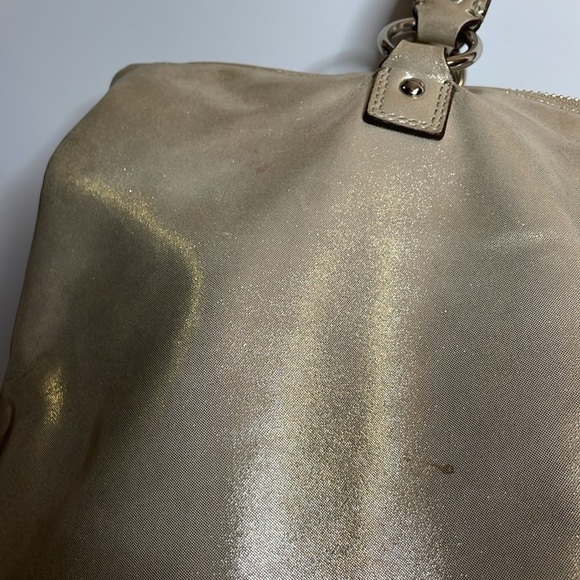 Gold Coach Preppy Bag - Picture 7 of 13